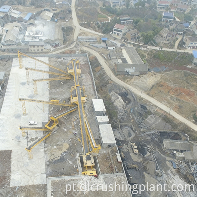 Linha de processamento de britagem Bluestone otimizada de 700 TPH 700 TPH Optimized Bluestone Crushing Processing Line
